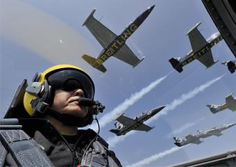 World s Largest Civilian Display Team Jets into Sussex This Week Airshow