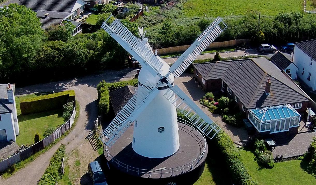 Stone Cross Windmill Windmill in Pevensey, Pevensey Visit Eastbourne